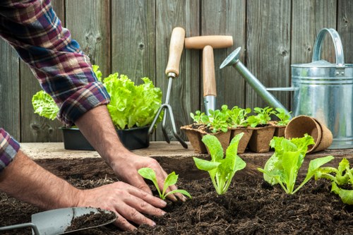 Customer complaint review process for landscaping work